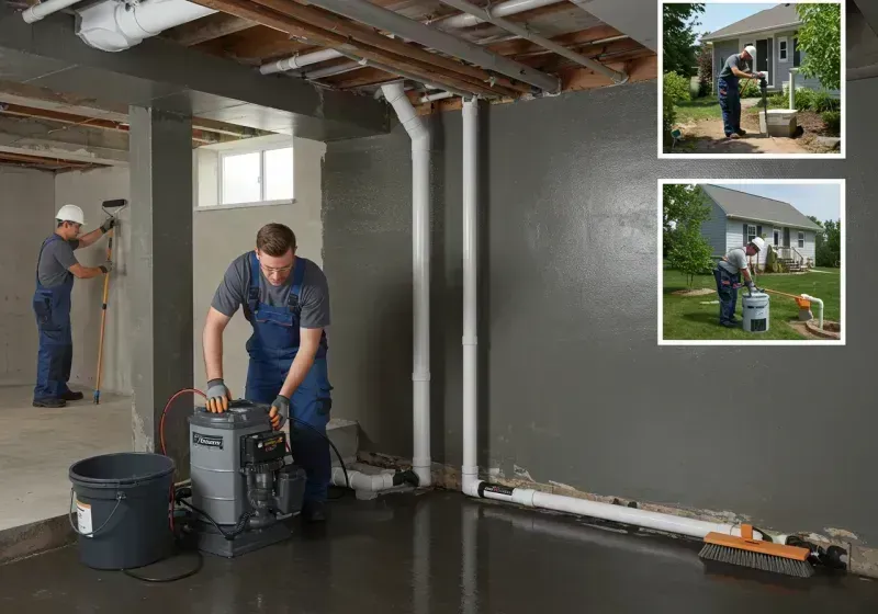 Basement Waterproofing and Flood Prevention process in Beckett Ridge, OH